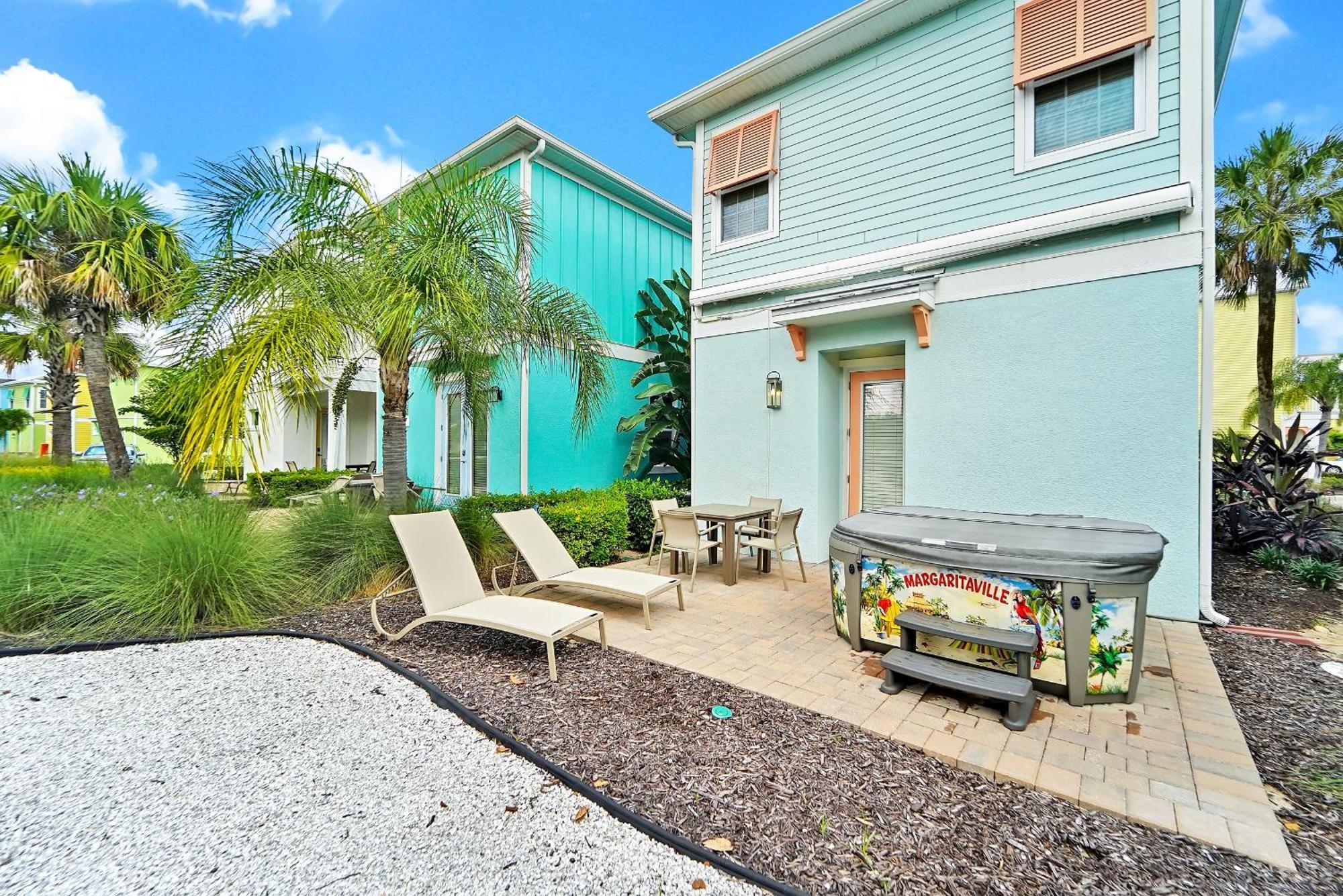 Tequila Sunrise Cottage With Private Hot Tub Near Disney With Margaritaville Resort Island H2O Access - 8008Dr Orlando Kültér fotó